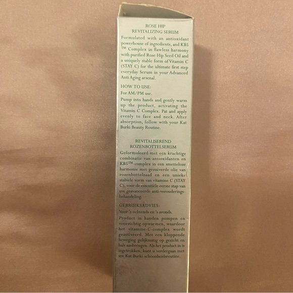 Kat Burki Advanced Anti-Aging Rose Hip Revitalizing Serum - Picture 2 of 4